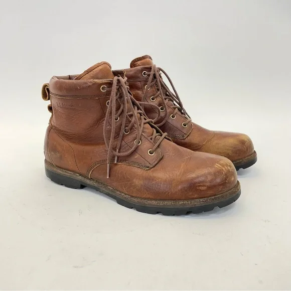 L.L. Bean Leather Boots Size 12 Brown